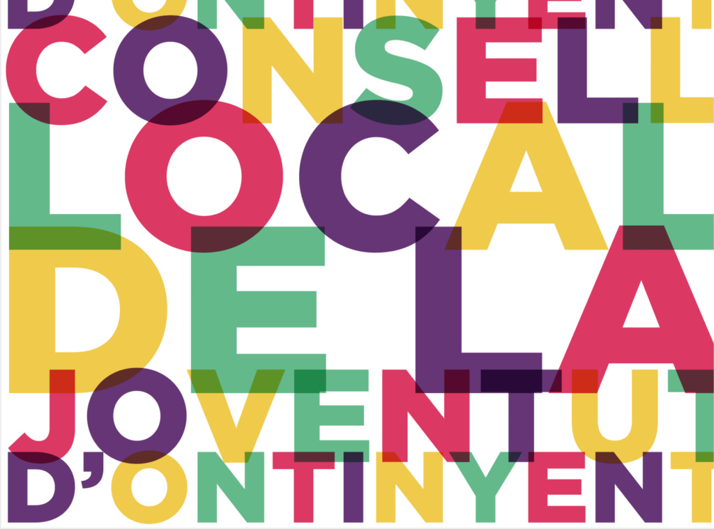 Cartell del Consell Local de la Joventut d'Ontinyent